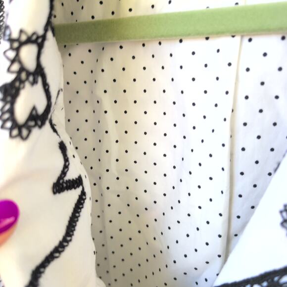 Draper's & Damon's Linen Blend Whimsy Coastal Blazer Women's 10 - Picture 8 of 11